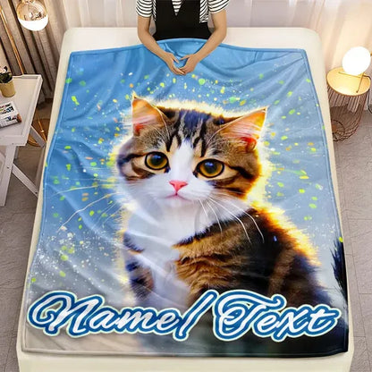 Frazada personalizada con foto