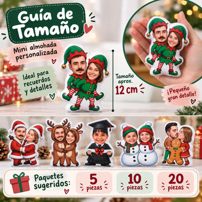 Mini almohada personalizada