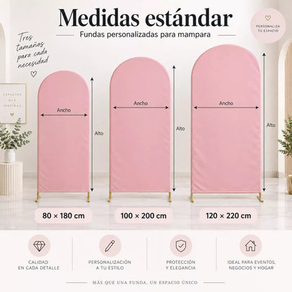 Funda personalizada para mampara