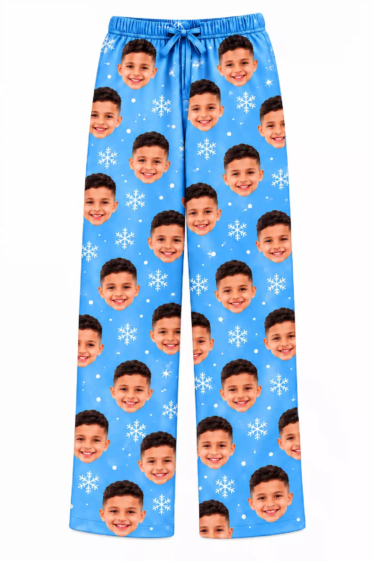 Pijama Personalizada con Fotos y Caras para Hombre y Mujer | Pantalón con Rostros de Parejas, Mascotas, Novios y Familia | Regalo Original de Cumpleaños